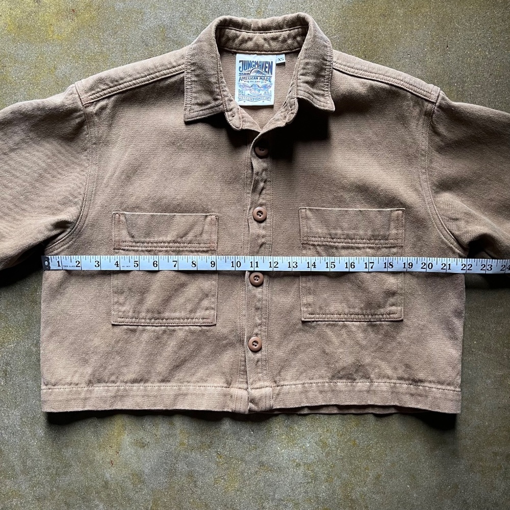 Jungmaven Phinney Twill Shirt - Coyote / XS - Picture 5 of 8